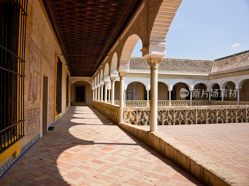 Seville, La Casa de Pilatos, Patio Principal二楼